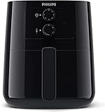 Philips Essential Airfryer Heissluftfriteuse - 4,1-Liter-Pfanne, Fritteuse Ohne Öl, Rapid Air Technologie, HomeID-App, Zeit- Und...