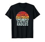 Ich Bin Selten Radlos Fahrrad Radfahren Mountainbike , Kurzarm , T-Shirt