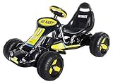 Actionbikes Motors Elektroauto GoKart 9788 | 25 W Motor - 1 x 6 Volt 7AH - Traktionsring Reifen - Bremsautomatik - 1 x 6 V Motoren - Kinder...