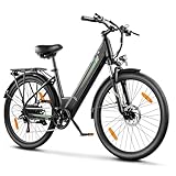 Dripex E-Bike Herren Damen, Elektrofahrrad 26'' Trekkingrad mit 250W Motor, 36V 15Ah Lithium-Akku, Pedalunterstützung Bietet eine...