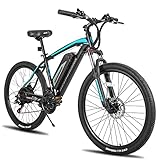 Hiland 29 Zoll Elektrofahrrad, Aluminium 21 Gang Elektro Mountainbike für Männer Frauen, 250W Scheibenbremse Erwachsene E-Bike mit 36V...