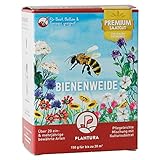 Plantura Bienenweide, ein- & mehrjährige Saatgut-Mischung für Insekten, 150 g für 20 m²