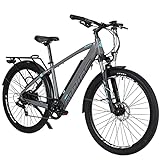 Hyuhome Ebike Damen City 27,5 Zoll,Damen Elektrobike Elektrofahrrad Erwachsene Herren Elektrofahrräder E Mountainbike mit 250W Motor und...