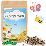 Gardemics Blumensamen Bienen für 50m² I heimische Bienenweide ein- und mehrjährig, Blumenwiese Samen, Blumensaat Samen, Wildblumensamen,...